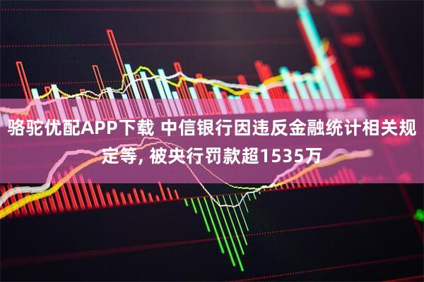 骆驼优配APP下载 中信银行因违反金融统计相关规定等, 被央行罚款超1535万